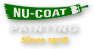 Nu coat painting footer logo