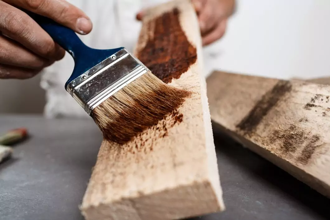 Painting a Wooden Fence